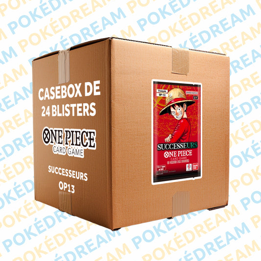 Casebox de 24 Blisters One Piece OP13 - Successeurs