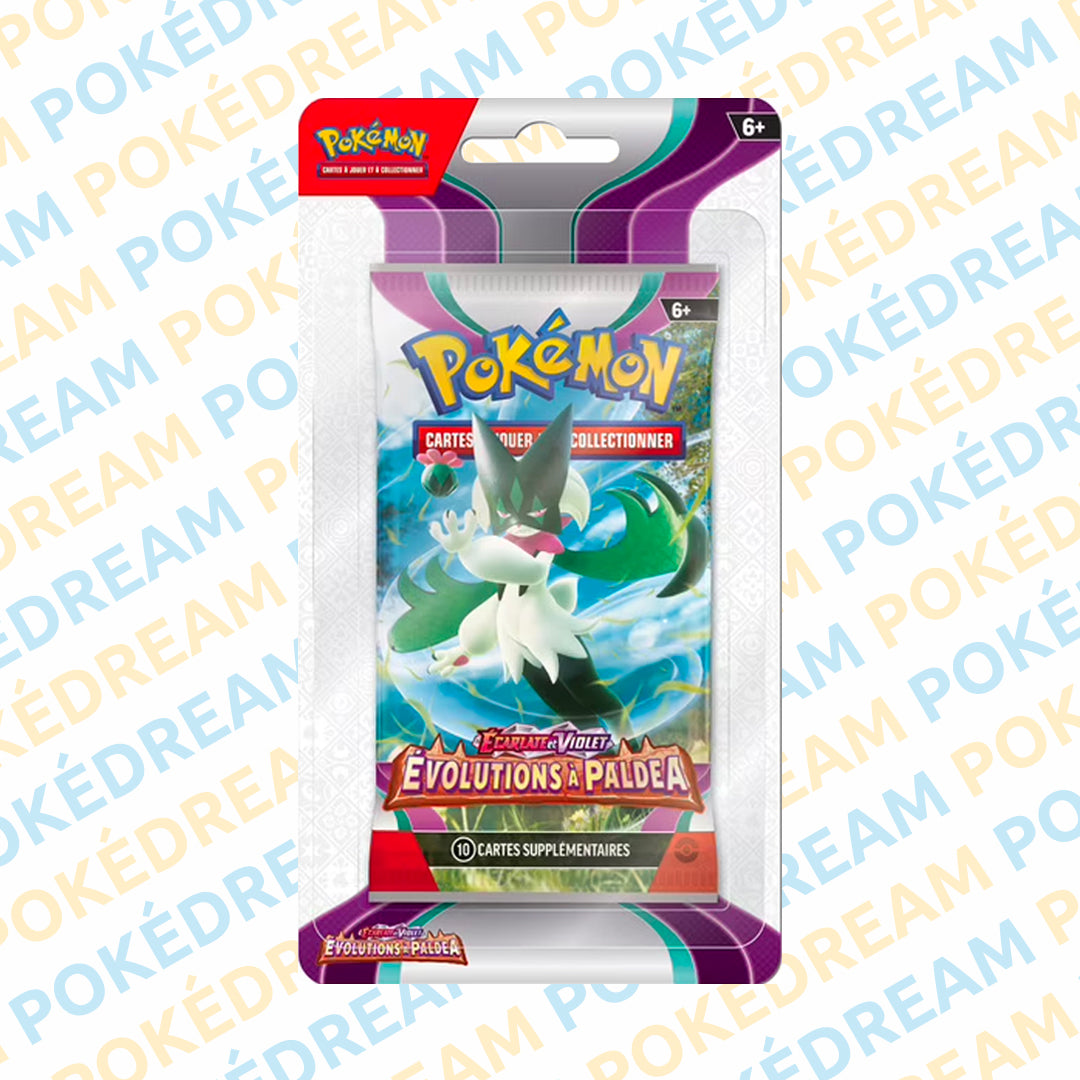 Blister Pokémon EV2 - Évolutions à Paldea
