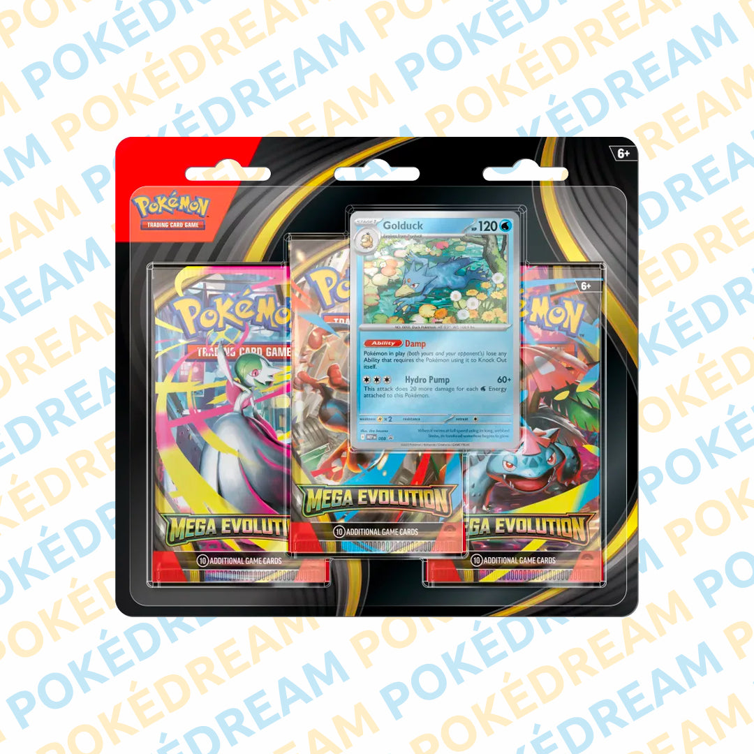 Tripack Pokémon ME1 - Méga Évolution
