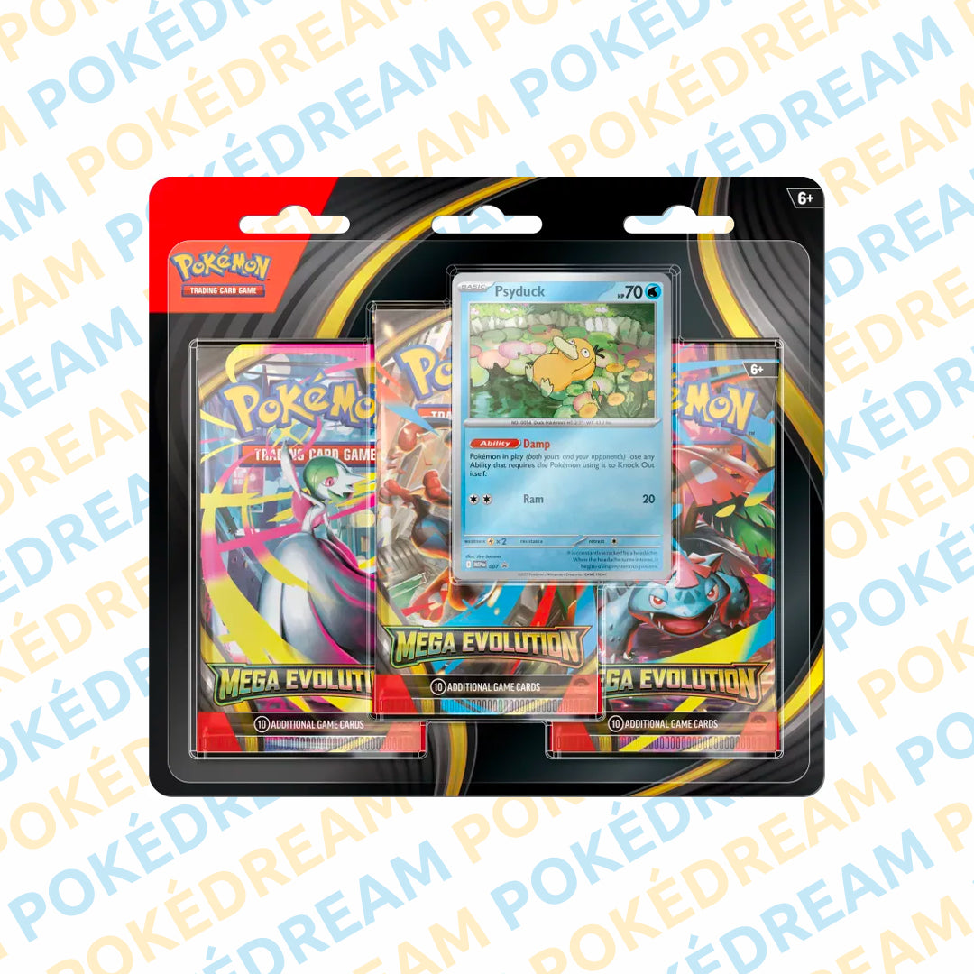 Tripack Pokémon ME1 - Méga Évolution
