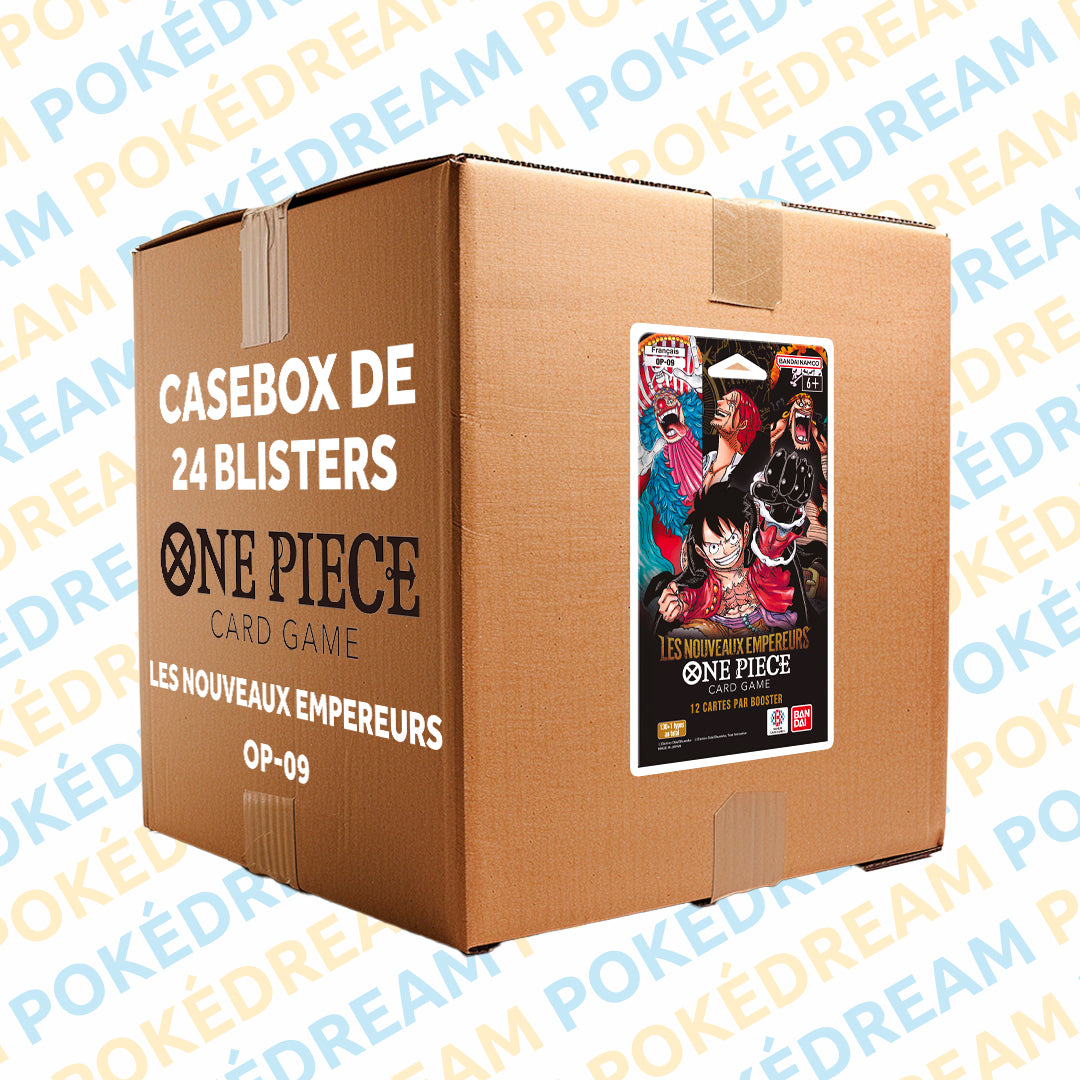 Casebox de 24 Blisters One Piece OP09 - Les Nouveaux Empereurs