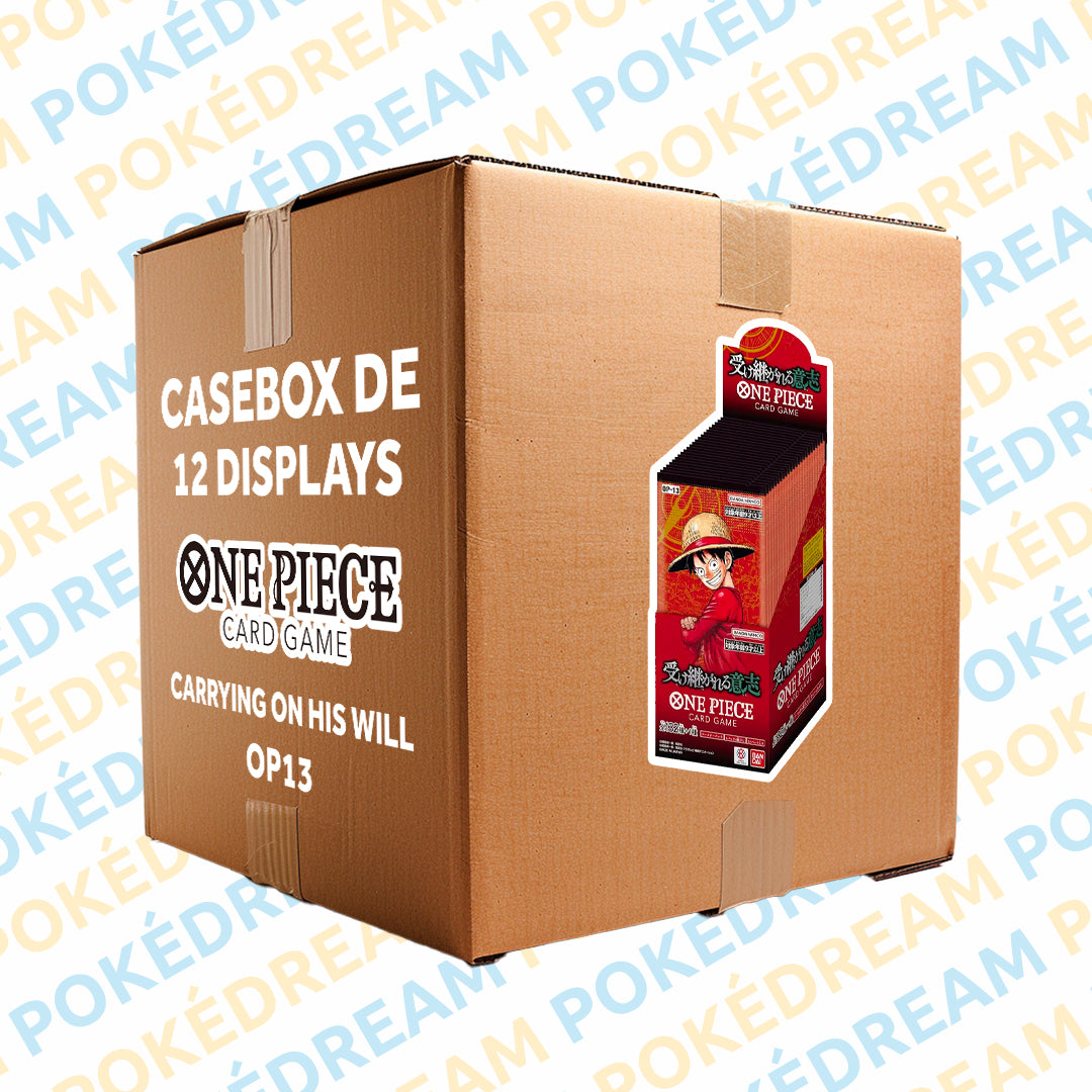 Casebox de 12 Display One Piece OP13 - Carrying on His Will