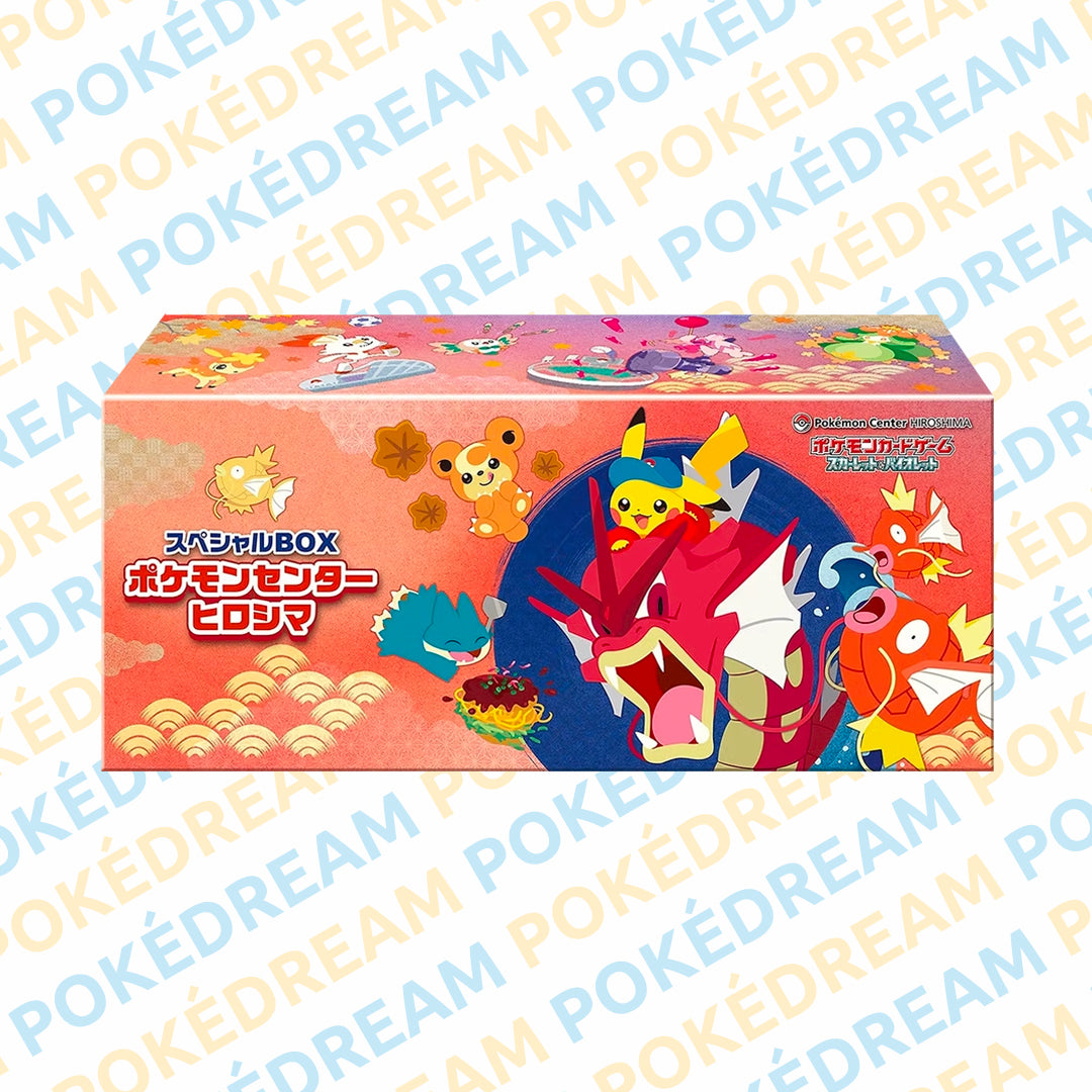Box Hiroshima Pokémon Center Japonais – Édition Limitée