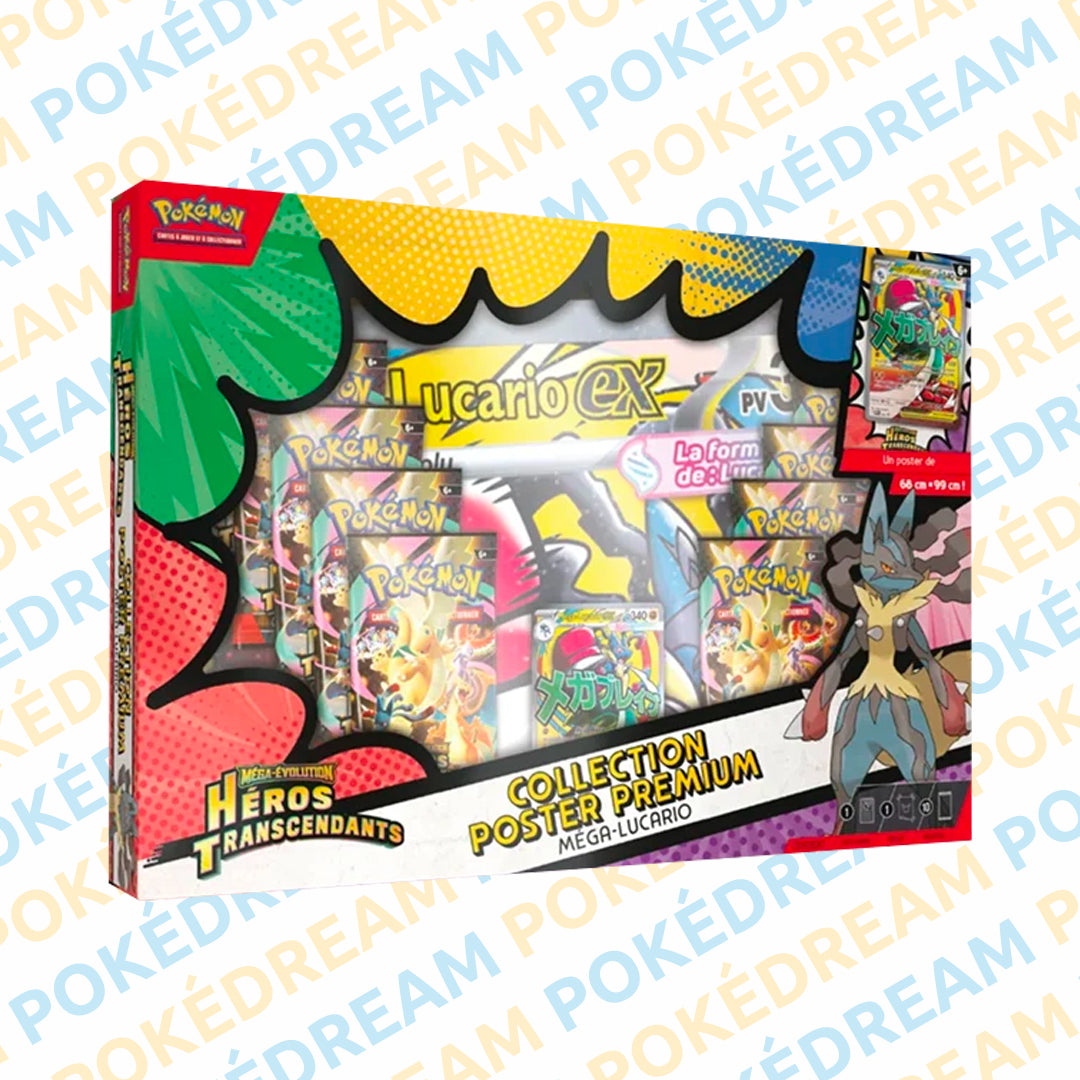 Coffret Poster Pokémon ME2.5 - Héros Transcendants