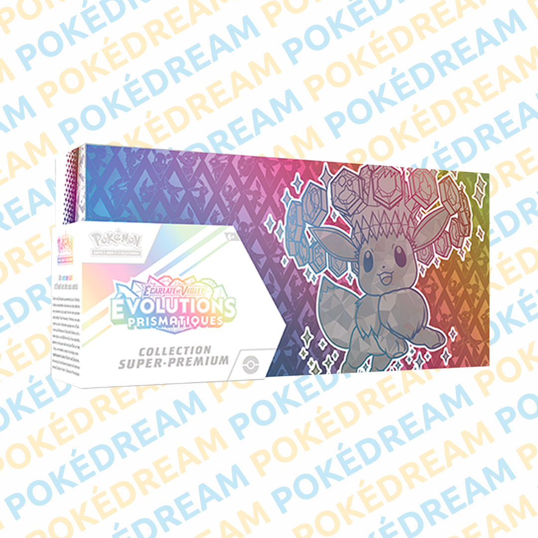 Coffret Collection Super Premium Pokémon EV8.5 - Évolutions Prismatiques