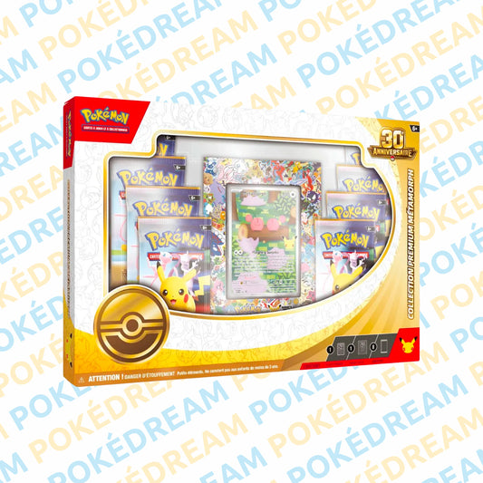 Coffret Collection Premium Pokémon Métamorph - 30ème Anniversaire