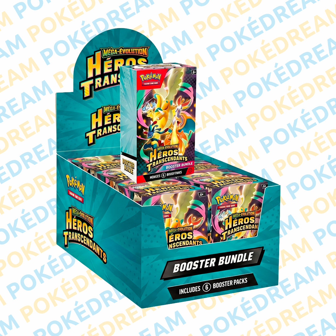 Display de Bundles Pokémon ME2.5 - Héros Transcendants