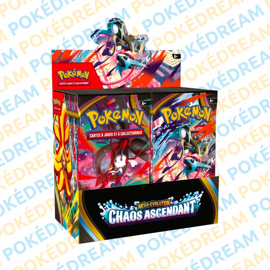 Display de Booster Pokémon ME4 - Chaos Ascendant