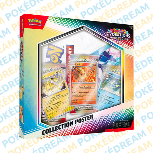 Coffret Poster Pokémon EV8.5 - Évolutions Prismatiques