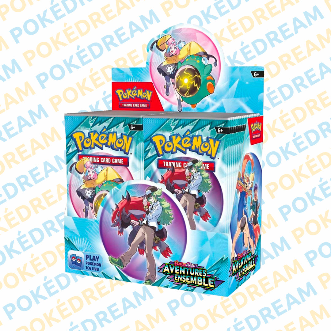 Display de Booster Pokémon EV9 - Aventures Ensemble