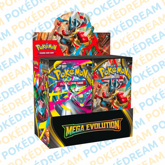 Display de Booster Pokémon ME1 - Méga Évolution