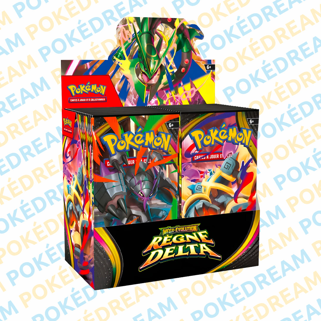 Display de Booster Pokémon ME6 - Règne Delta