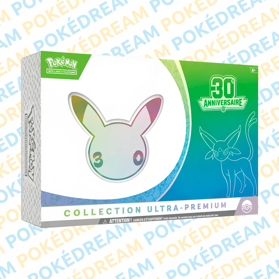 Coffret Collection Ultra Premium Pokémon Mentali - 30ème Anniversaire