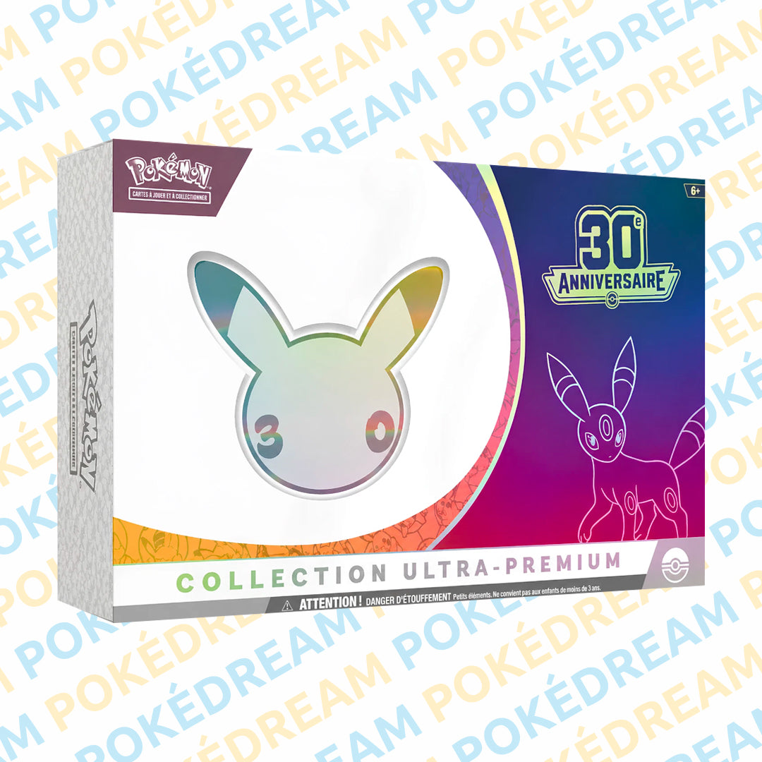Coffret Collection Ultra Premium Pokémon Noctali - 30ème Anniversaire