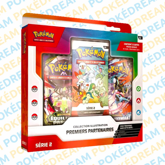 Coffret Pokémon Premiers Partenaires Collection Illustration - Série 2