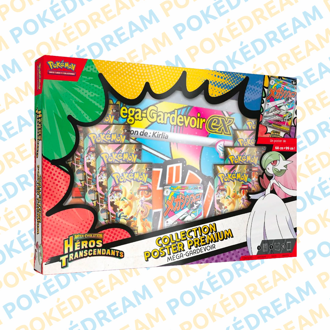 Coffret Poster Pokémon ME2.5 - Héros Transcendants