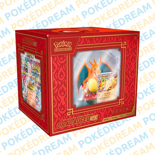 Coffret Pokémon Collection Super Premium - Dracaufeu EX