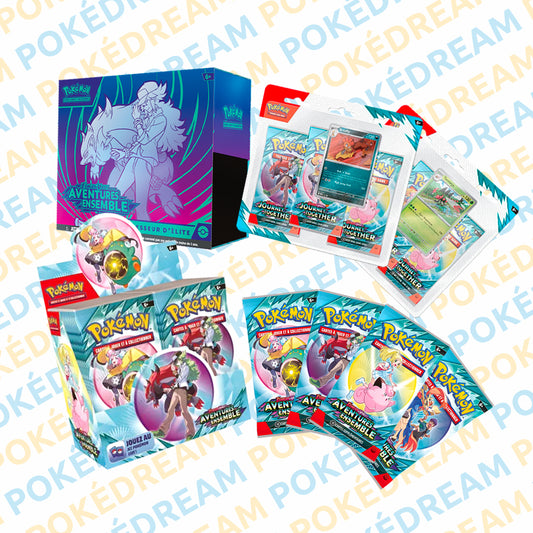 Pack d'items Pokémon EV9 - Aventures Ensemble