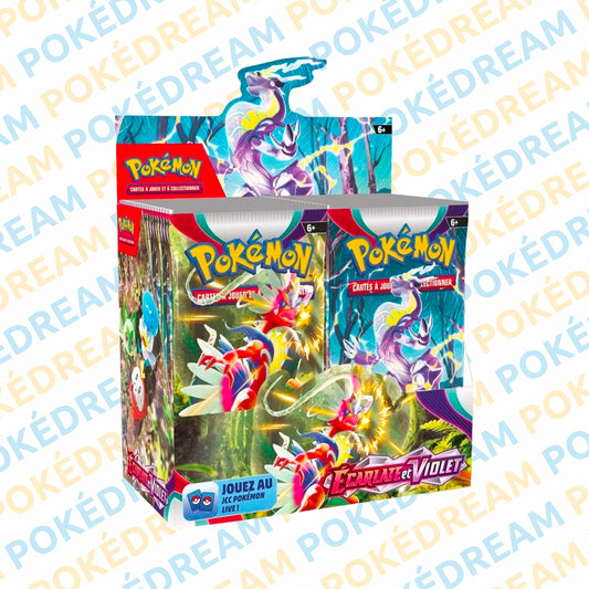 Display de Booster Pokémon EV1 - Écarlate & Violet