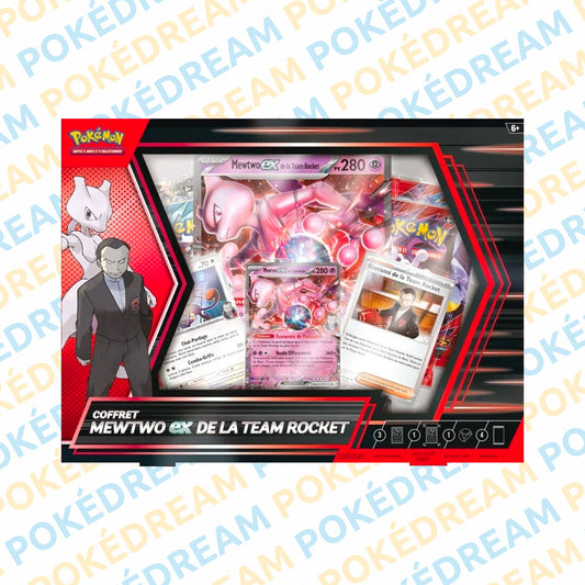 Coffret EV10 Mewtwo EX de la Team Rocket - Rivalités Destinées