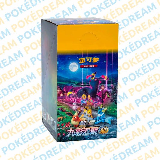 Display de Boosters Pokémon CS4A - Nine Colors Gathering