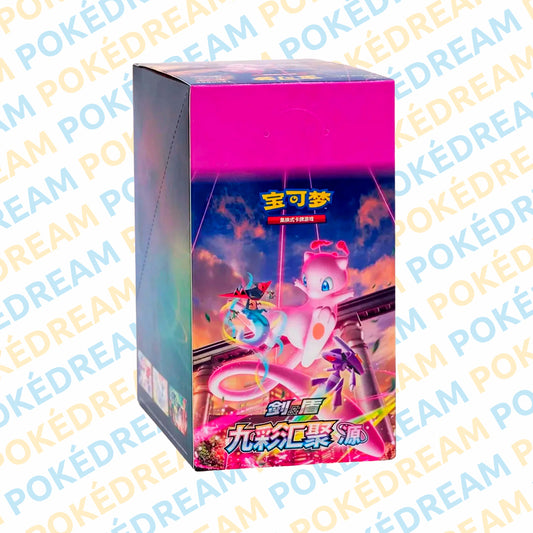 Display de Boosters Pokémon CS4B - Nine Colors Gathering