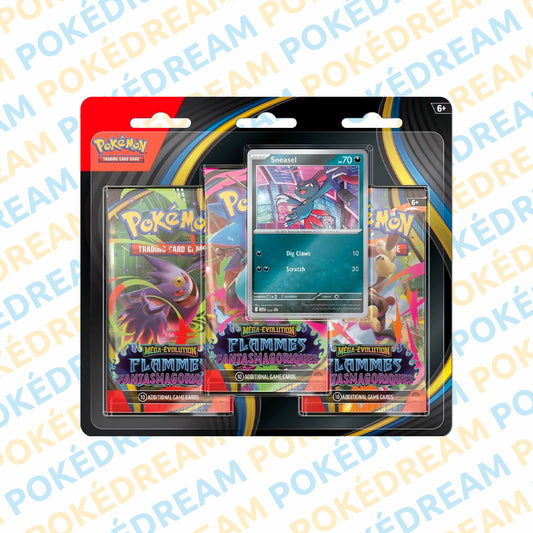 Tripack Pokémon ME2 - Flammes Fantasmagoriques
